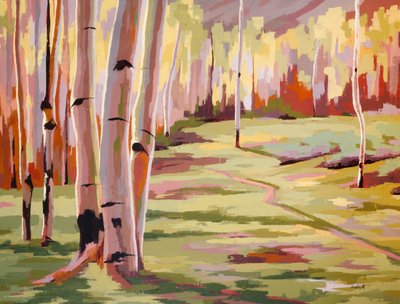 Tidligt lys, ca. 2025 (olie på lærred) af Hadley Rampton