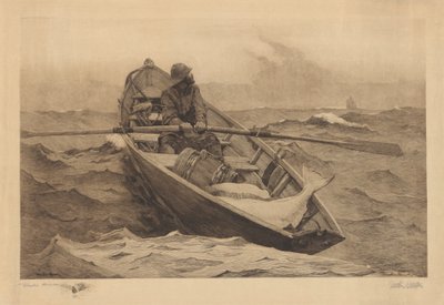 Advarsel om tåge af Hamilton Hamilton after Winslow Homer