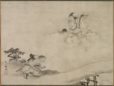 Daoistisk udødelig, 1615-1868. af Hanabusa Itcho