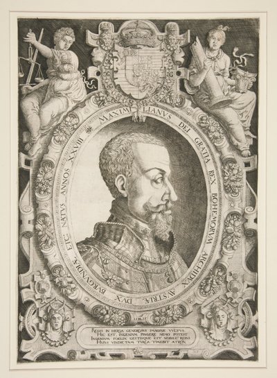 Portræt af Maximilian II (Habsburg) af Hanns Lautensack