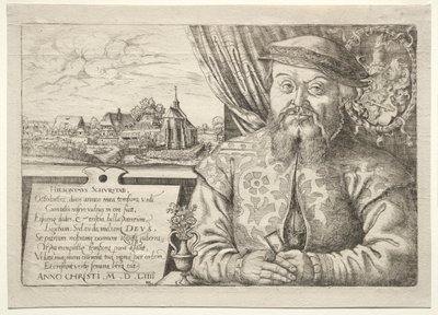 Hieronymus Schurstab, borgmester i Nürnberg, 1554. af Hanns Sebald Lautensack