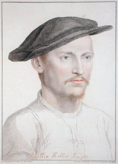 Philip Hobbie, graveret af Francesco Bartolozzi (1727-1815) 1796 (gravering) af Hans (after) Holbein the Younger