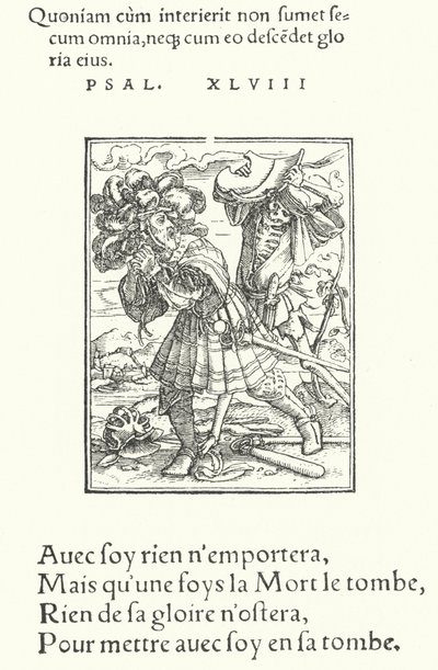 Greven (gravering) af Hans (after) Holbein the Younger