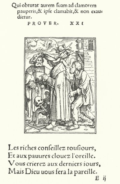 Senatoren eller dommeren (gravering) af Hans (after) Holbein the Younger