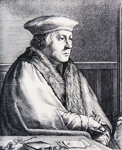 Thomas Cromwell af Hans (after) Holbein the Younger