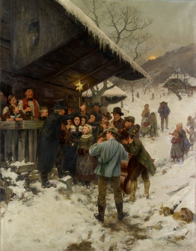 En julesang i Luzern af Hans Bachmann