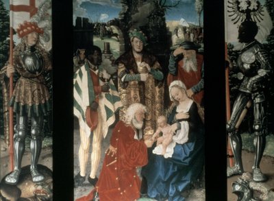 Tilbedelse af Magi, 1507 af Hans Baldung