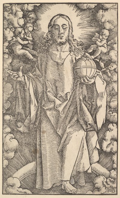 Kristus fra Kristus og apostlene, 1519. af Hans Baldung