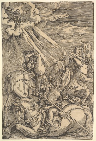 Omvendelse af Paul, ca. 1514. af Hans Baldung