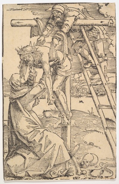 Nedstigning fra korset, 1505. af Hans Baldung