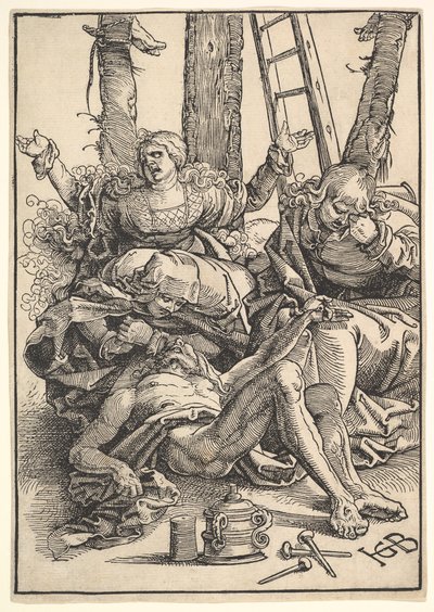 Klagesang over Kristus, 1510. af Hans Baldung