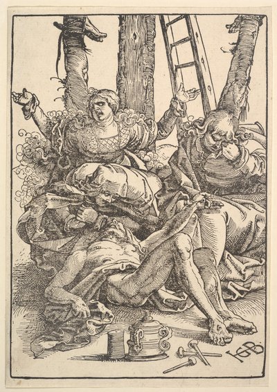 Klagesang over Kristus, 1510. af Hans Baldung