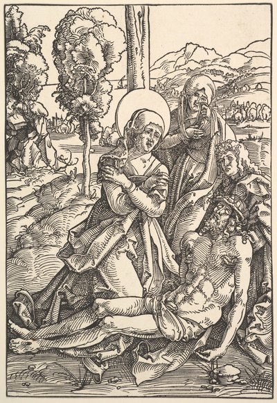 Klagesang over Kristus, 1510. af Hans Baldung