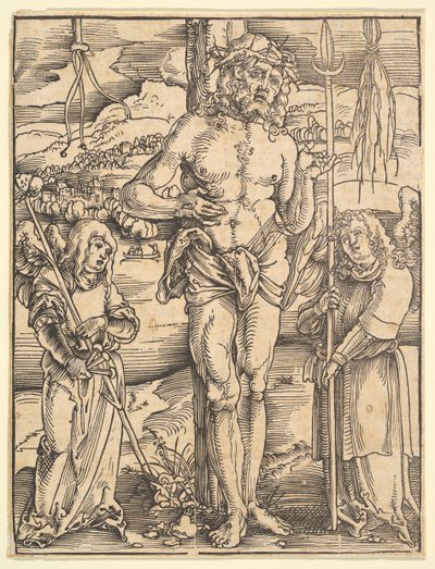 Man of Sorrows, fra The Mirror of the Passion of Our Lord Jesu Christ, 1507 af Hans Baldung