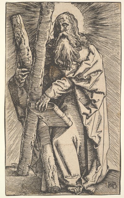 Sankt Andreas, 15.-16. århundrede. af Hans Baldung