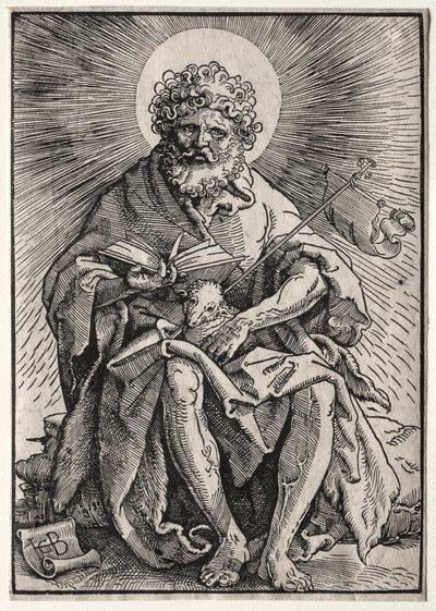 Johannes Døberen, ca. 1518-19. af Hans Baldung