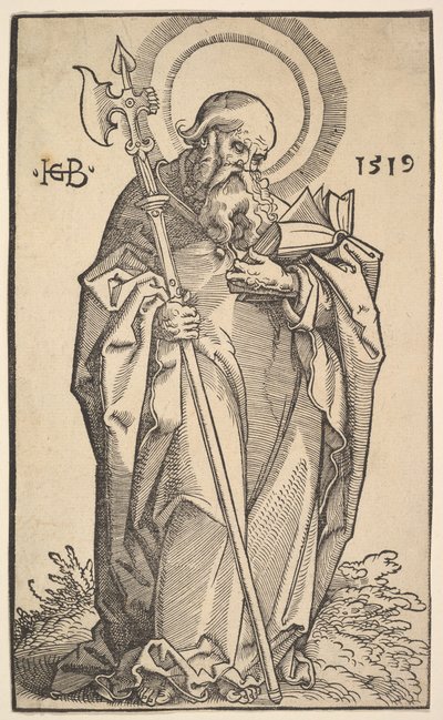 St. Matthæus fra Kristus og apostlene, 1519. af Hans Baldung