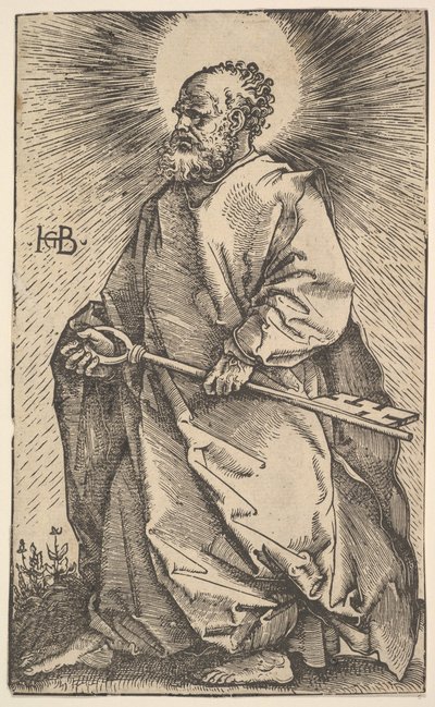 Sankt Peter fra Kristus og apostlene, 1519. af Hans Baldung