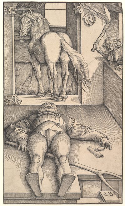 Den forheksede brudgom, ca. 1544. af Hans Baldung