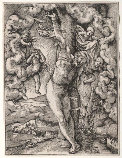 Den store St. Sebastian, 1514. af Hans Baldung