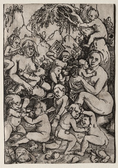 De to mødre. af Hans Baldung