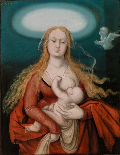 Madonna og barn af Hans Baldung Grien (Hans Baldung)
