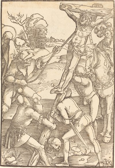 Kristus oprejst på korset af Hans Baldung Grien