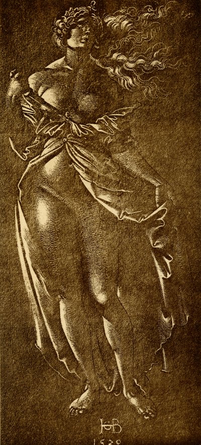 Lucretias død af Hans Baldung Grien
