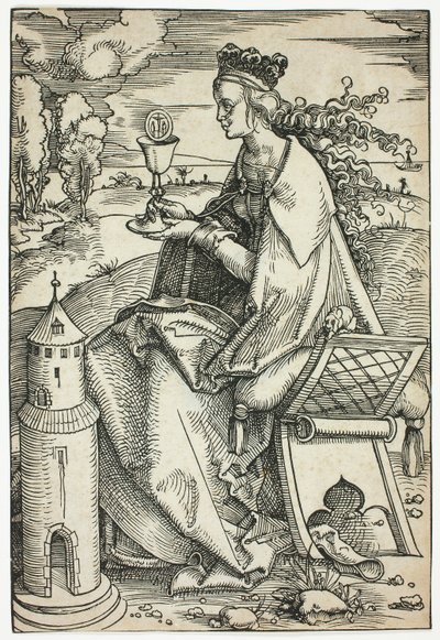 Sankt Barbara af Hans Baldung Grien