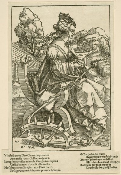 Sankt Katarina, 1505-07 af Hans Baldung Grien