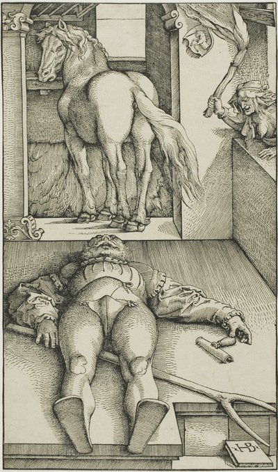 Den forheksede brudgom af Hans Baldung Grien
