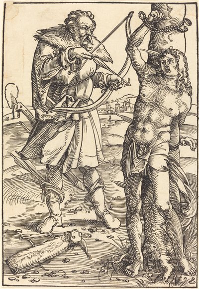 Sankt Sebastians martyrium af Hans Baldung Grien