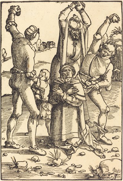 Steningen af Sankt Stefan af Hans Baldung Grien