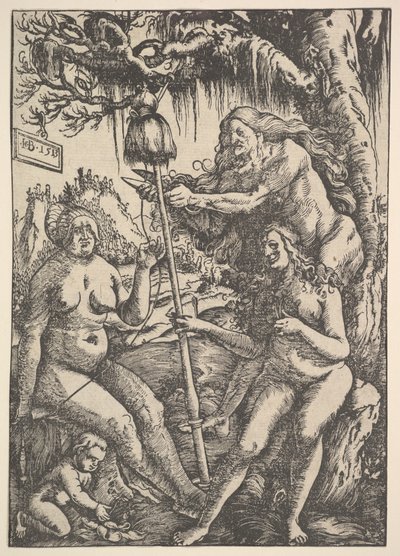 De tre skæbner: Lachesis, Atropos og Klotho, 1513 af Hans Baldung Grien
