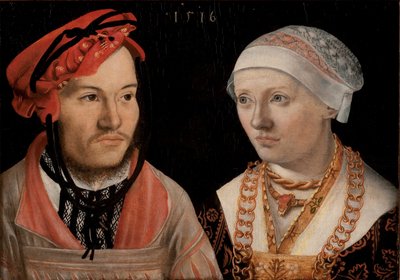 Portræt af et par af Hans Brosamer