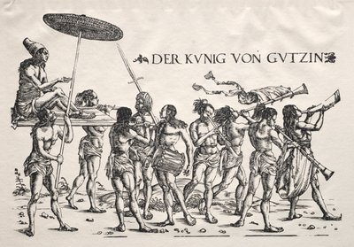 Kongen af Cochin. af Hans Burgkmair