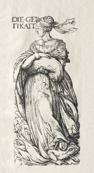 De syv laster: grådighed, ca. 1510. af Hans Burgkmair
