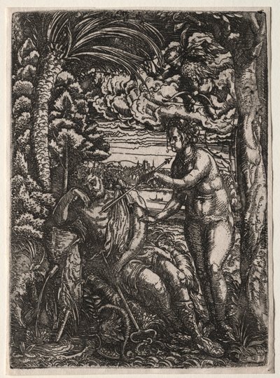 Venus og Merkur. af Hans Burgkmair
