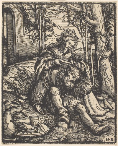Samson og Delila af Hans Burgkmair I