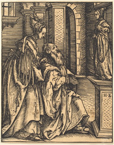 Salomons afgudsdyrkelse af Hans Burgkmair I