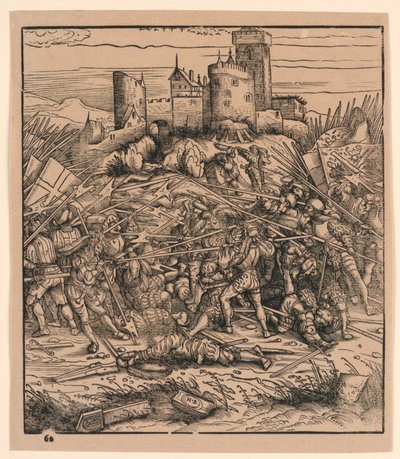 Slaget ved Nauders, fra "Der Weisskunig" af Hans Burgkmair the Elder
