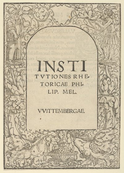 Titelkant, begyndelsen af 1500-tallet. af Hans Cranach