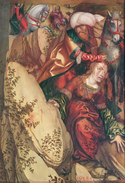 The Martyrium of St. Barbara, 1503 af Hans Fries
