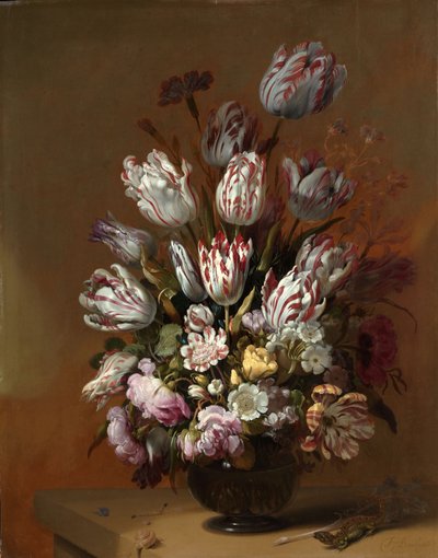 Stilleben med blomster, 1639. af Hans Gillisz. Bollongier