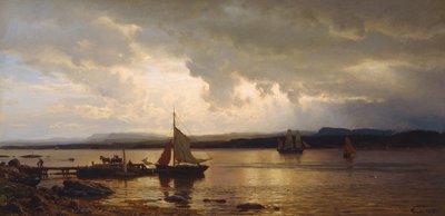 Fra Oslofjorden af Hans Gude