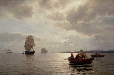Fra Oslofjorden af Hans Gude