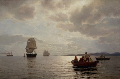 Fra Oslofjord af Hans Gude