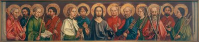 Kristus og de tolv apostle af Hans Haider