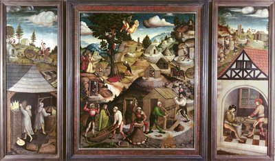 Minelandskab, 1521 af Hans Hesse