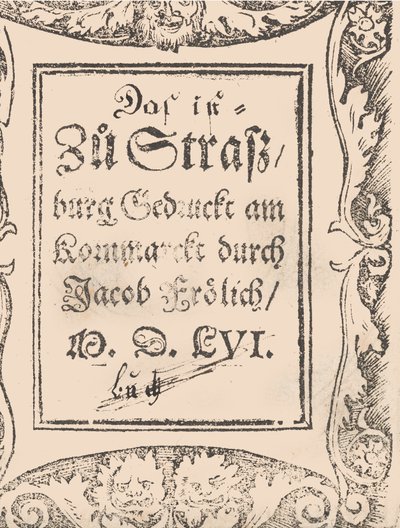 Ny modelbog til alle Nägerin og Sydenstickern Side 27v, 1556. af Hans Hoffman